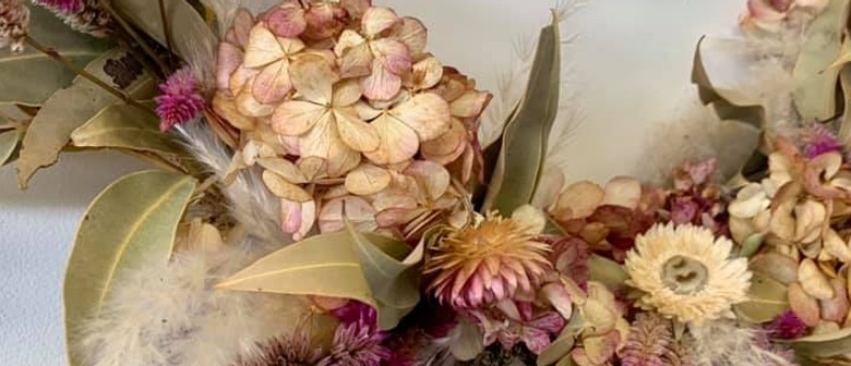 Dried Flower Wreath Workshop with Blanc Florist
