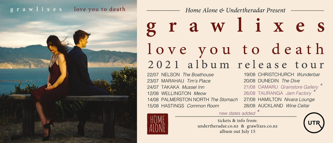 Grawlixes 'Love You To Death' Album Release Tour: CANCELLED