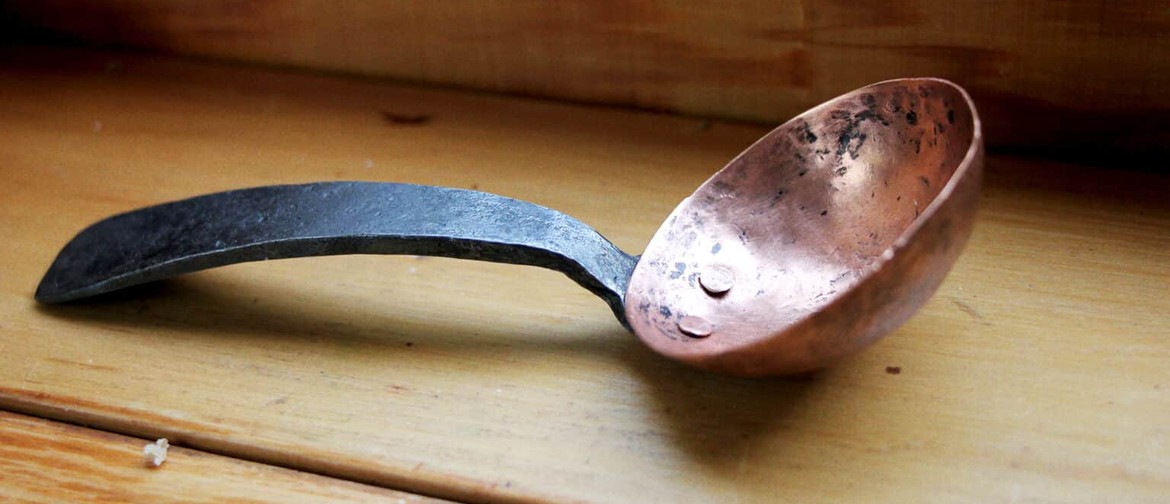 The Winter Blacksmith Series - Copper Scoop Bowl