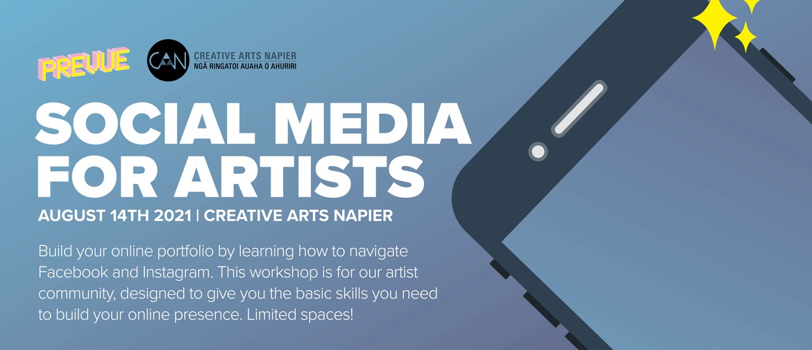 Social Media for Artists Workshop - Step-by-step classes