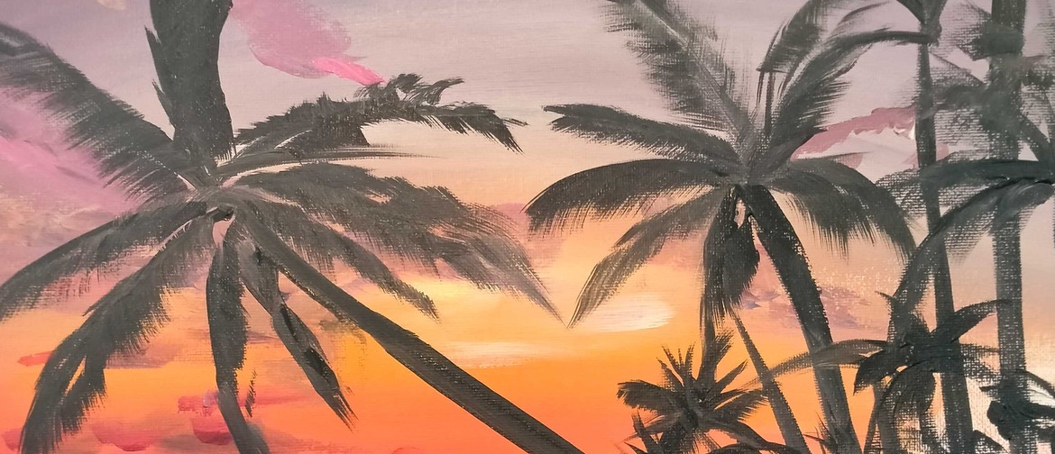 Paint and Wine Night - Tropical Paradise: CANCELLED