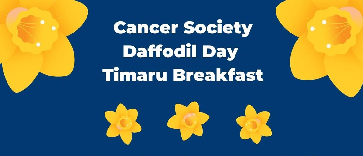 Cancer Society Daffodil Day Timaru Breakfast