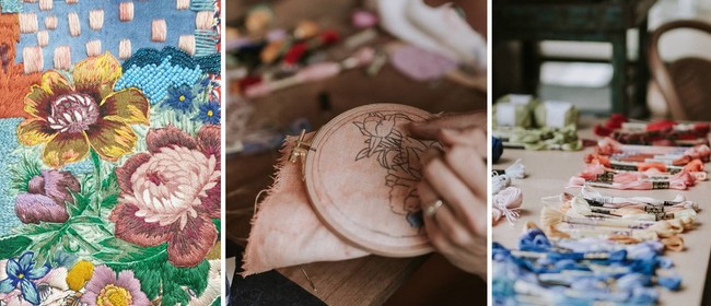 Embroidery Workshop – Creative Floral Basics