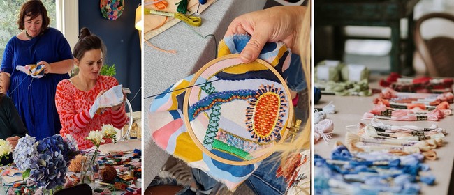 Embroidery Workshop – Spring Stitch Zen