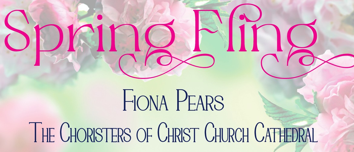 Spring Fling - Fiona Pears and the Cathedral Choristers: CANCELLED