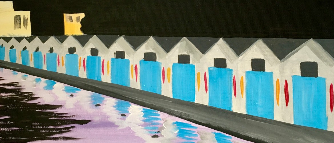 Paint and Wine Night - Oriental Bay Sheds