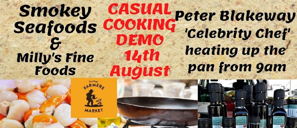 Casual Cooking Demo - Scallops with Peter Blakeway