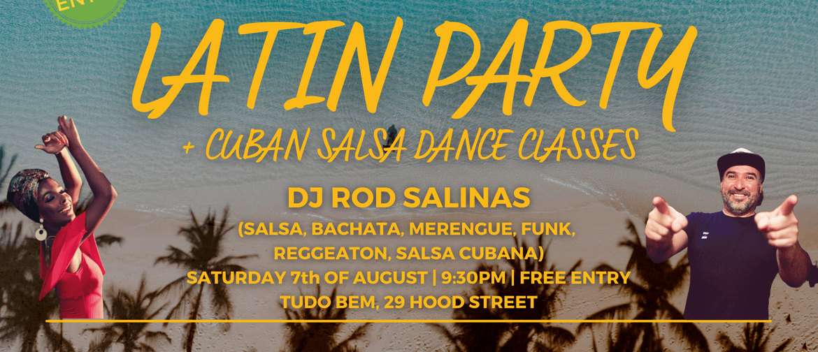 Latin Party + Cuban Salsa Dance Classes