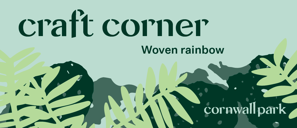 Craft Corner: Woven rainbow: CANCELLED