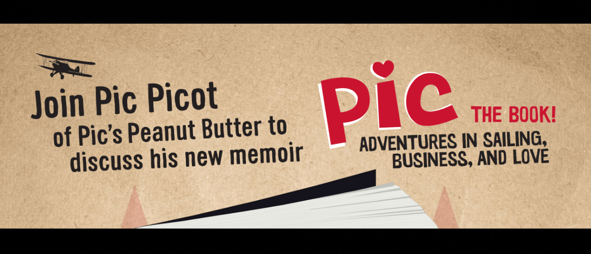 Public talk with Pic Picot aka The Peanut Butter Guy