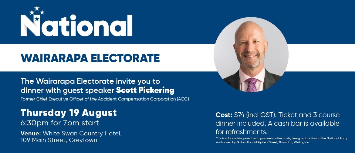 The Wairarapa National Party Electorate Fundraiser
