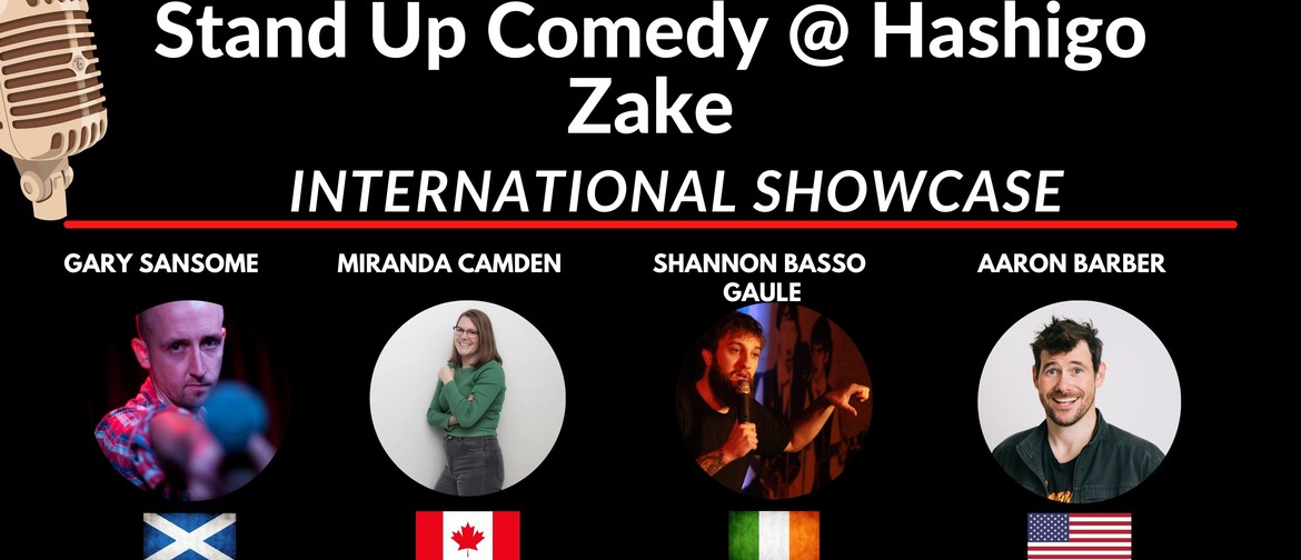 Stand Up Comedy at Hashigo Zake - International Showcase: CANCELLED