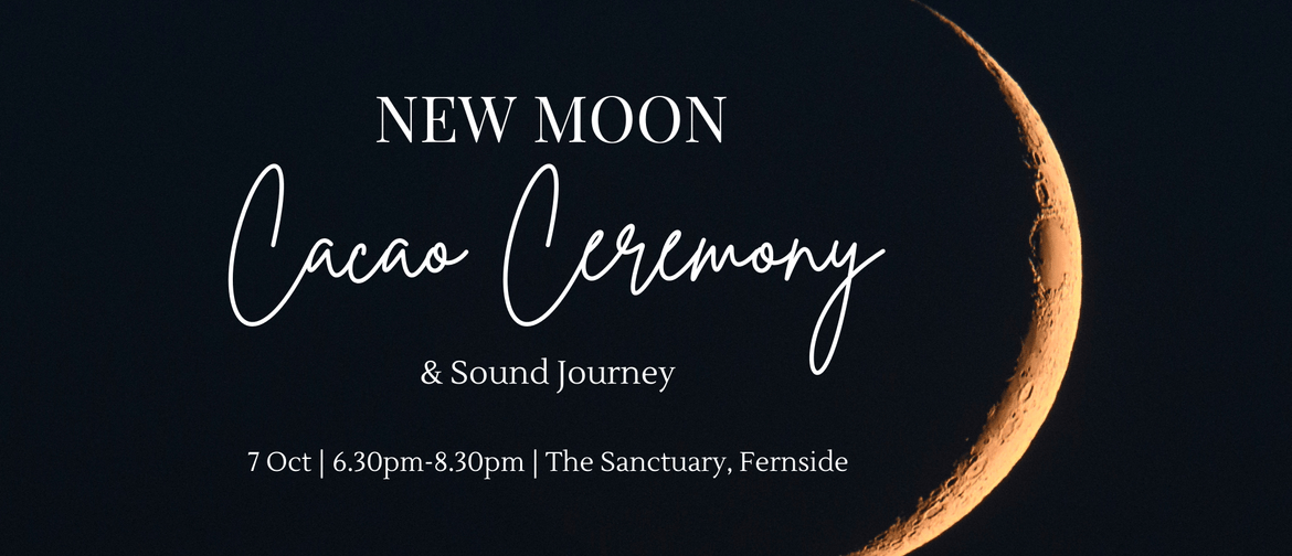 New Moon Cacao Ceremony & Sound Journey - Rangiora