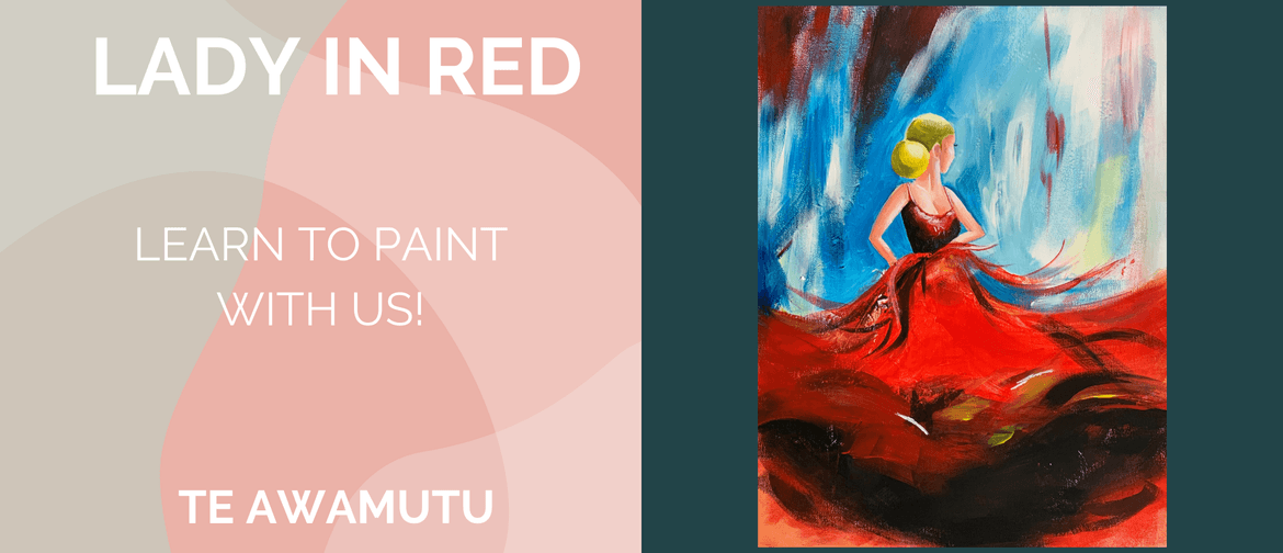 Lady in Red - Te Awamutu - Painted