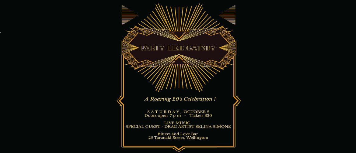 Party like Gatsby - A Roaring 20s Celebration