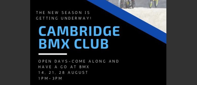 Cambridge BMX Club Open Days