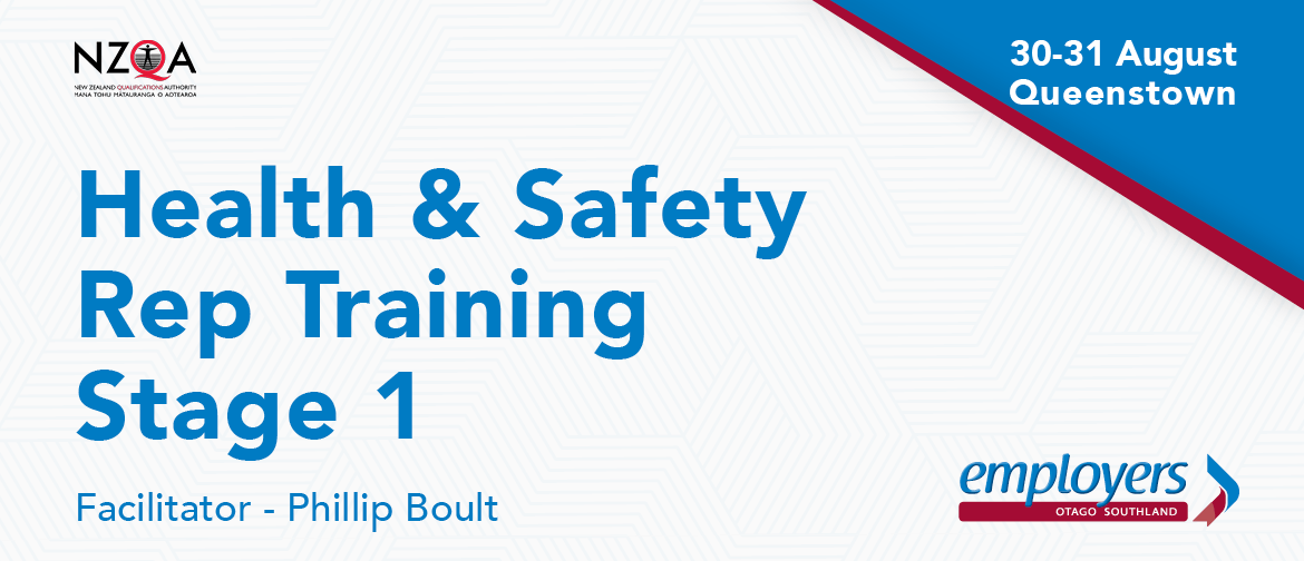 Health and Safety Representative Training - Stage 1