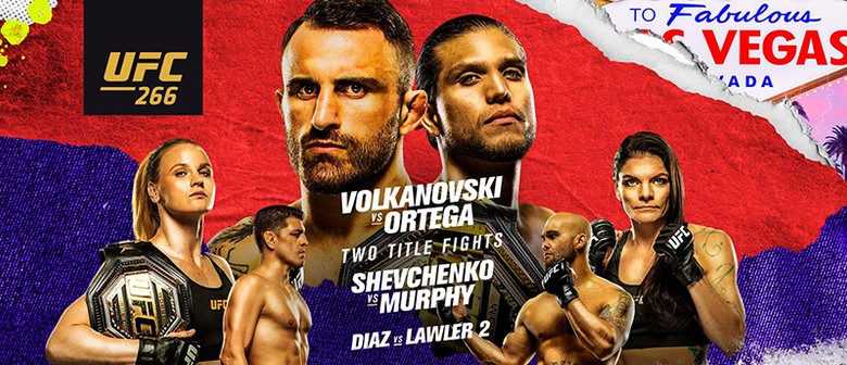 Ufc 266 Volkanovski Vs Ortega Auckland Eventfinda