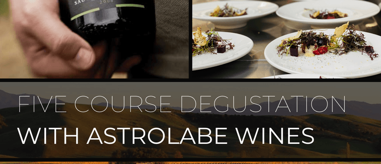 Five Course Degustation with Astrolabe Wines: CANCELLED