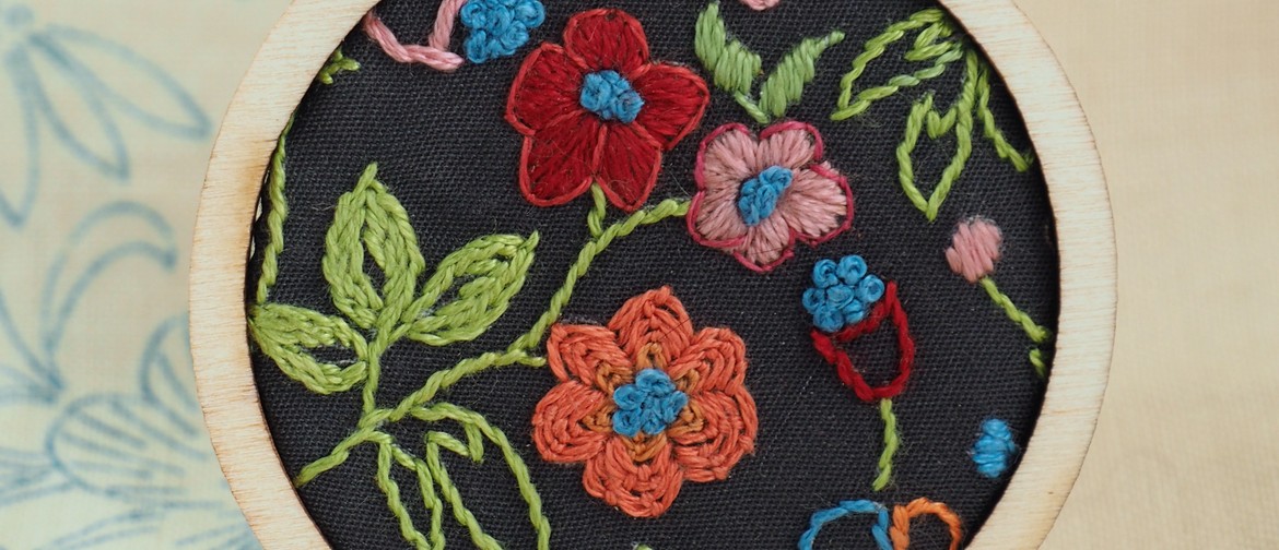 Mini Hoop Embroidery Workshops
