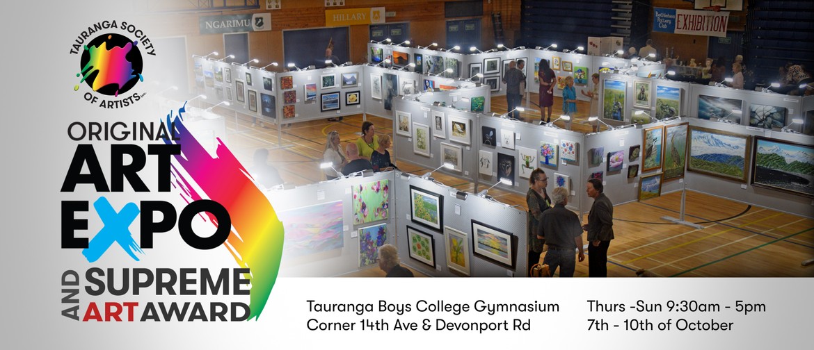 Tauranga Society of Artists Original Art Expo