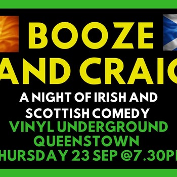 Booze and Craic - A Night of Irish and Scottish Comedy