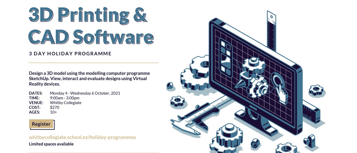 3D Printing & CAD Software Holiday Programme