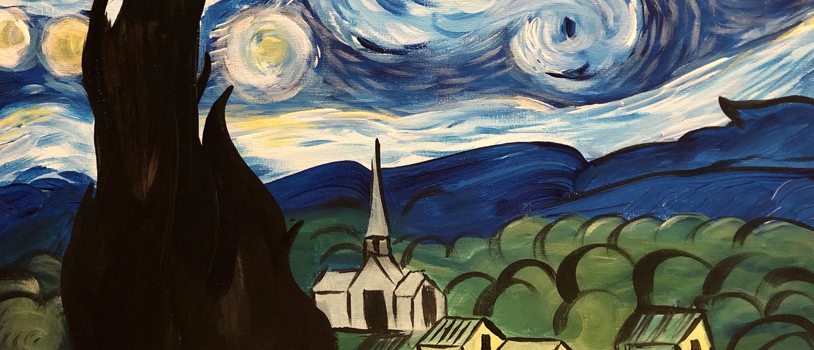 Paint and Wine Night - A Starry Night