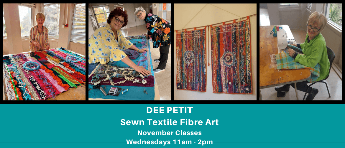 Art Collective Project - Sewn Textile Fibre Artist Dee Petit