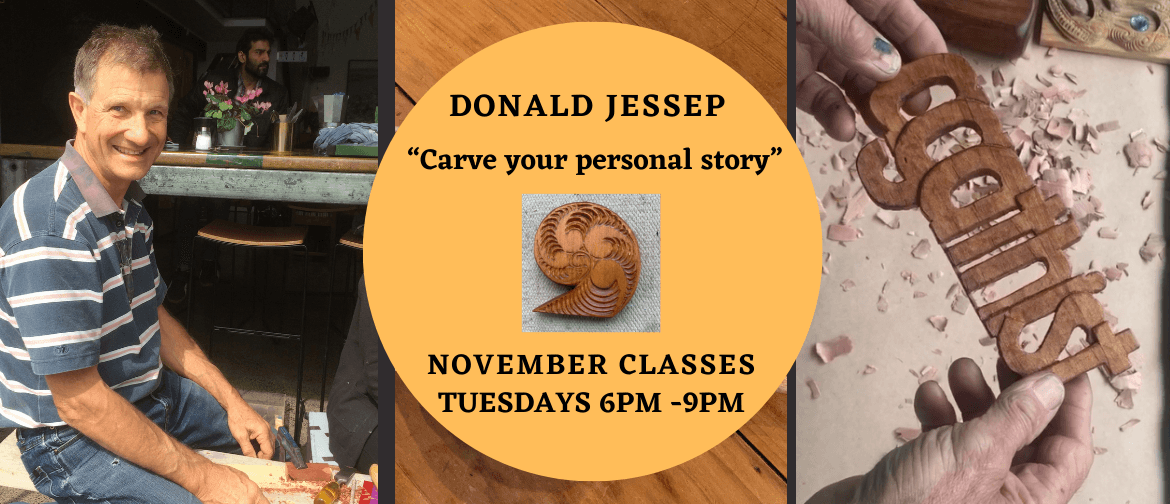 ART Collective Project with Woodcarver Donald Jessep