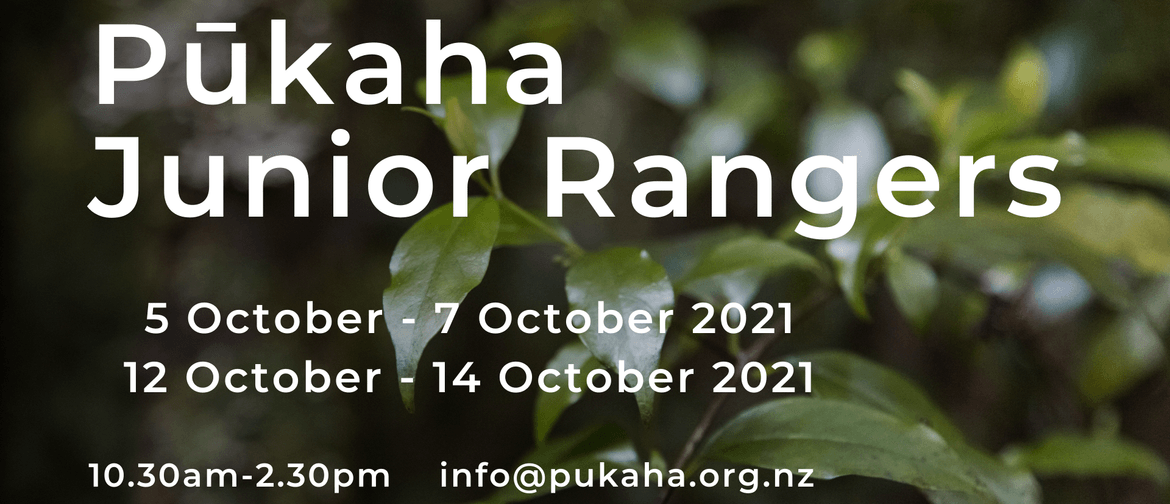 Pūkaha Junior Rangers October School Holiday Programme
