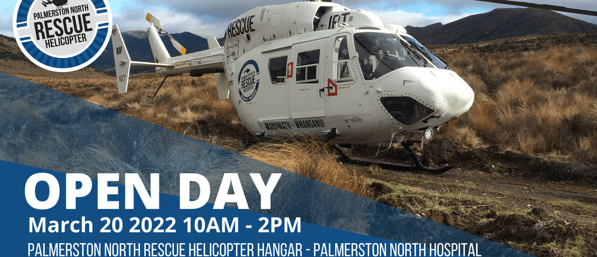 Palmerston North Rescue Helicopter Open Day 2022: CANCELLED