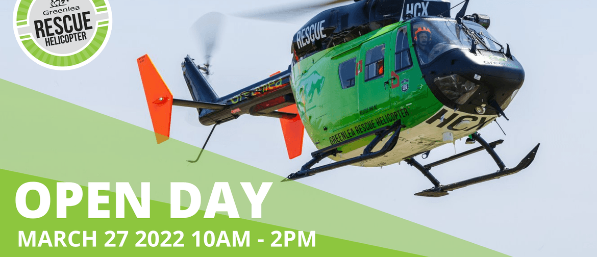 Greenlea Rescue Helicopter Open Day 2021: CANCELLED