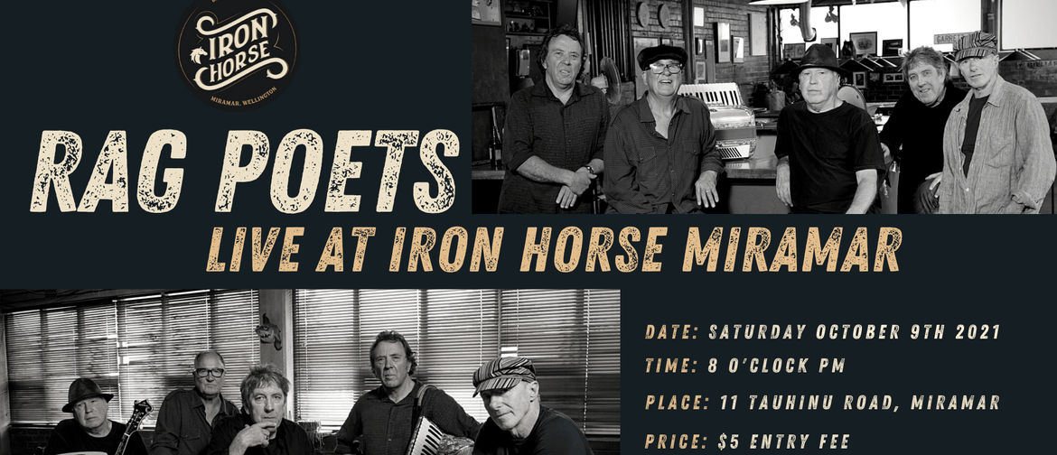 Rag Poets Live at Iron Horse Miramar