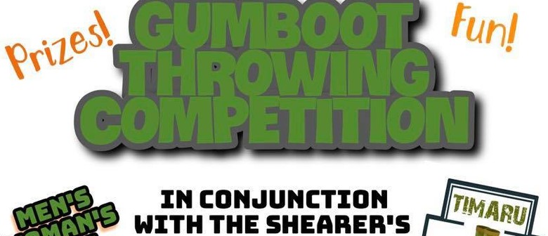 Gumboot Throwing Competition For Gumboot Friday