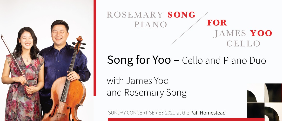 Sunday Concert Series – Cello & Piano Duo: Song for Yoo: POSTPONED
