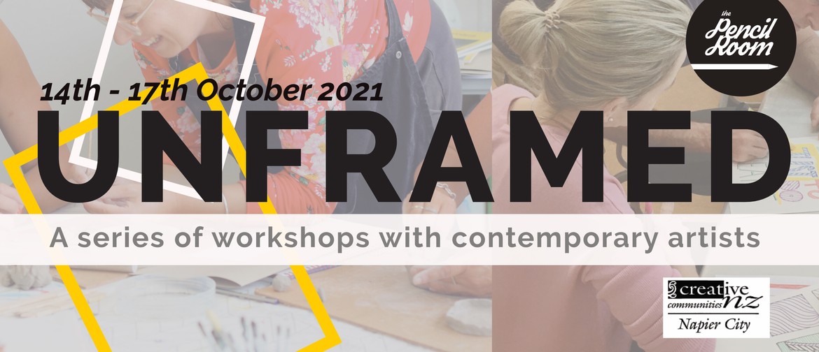 Unframed Artist Workshops with The Pencil Room