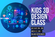 Image for event: Kids 3D Design Class