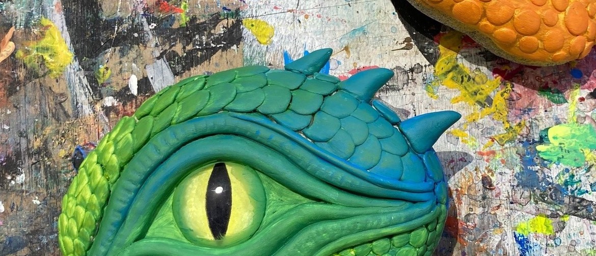 Kid-Friendly Craft + Open Paint - Dragon Mania