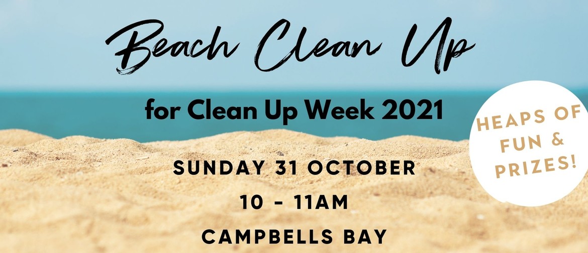 Beach Clean Up at Campbells Bay
