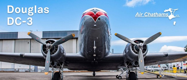 DC-3 Scenic Flights at Whanganui Vintage Weekend 2022: CANCELLED