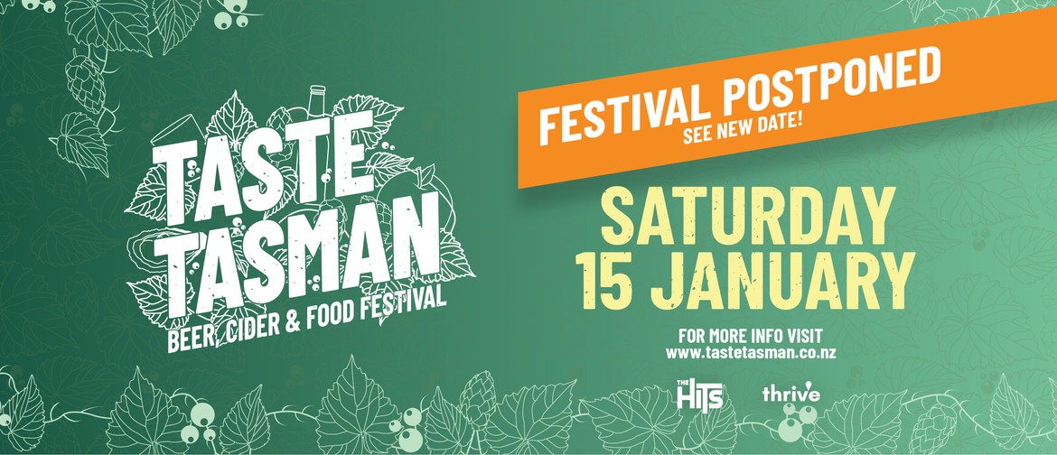 Taste Tasman - Beer, Cider & Food Festival 2022