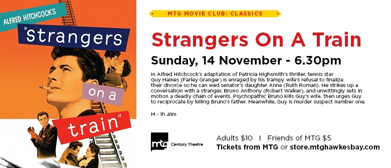 MTG Movie Club - Strangers On A Train