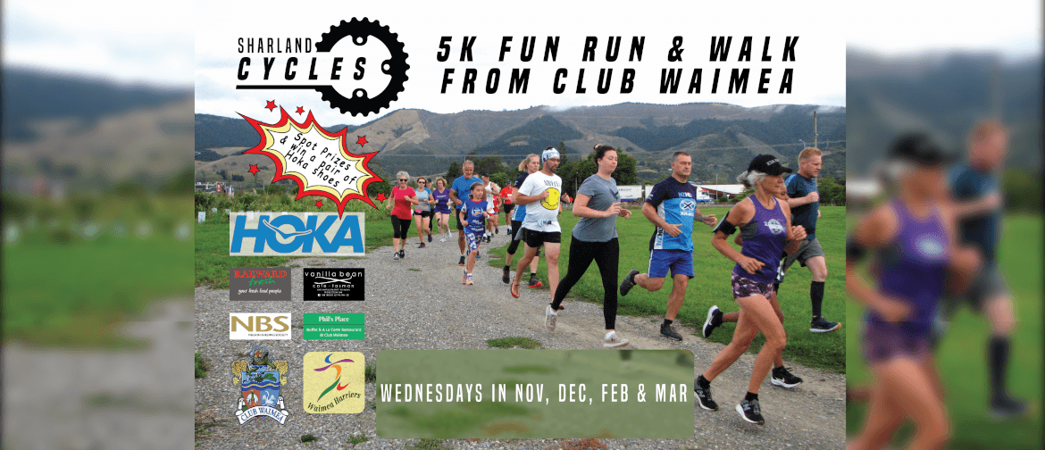 Sharland Cycles 5k Fun Run & Walk Series