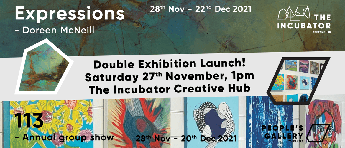 Expressions Exhibition & 113 Annual Group Show Double Launch