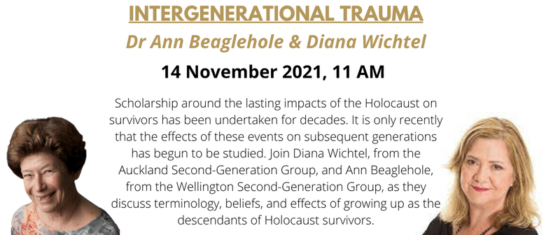 Adult Education Session #7: Intergenerational Trauma Adult Education Session #7: Intergenerational Trauma