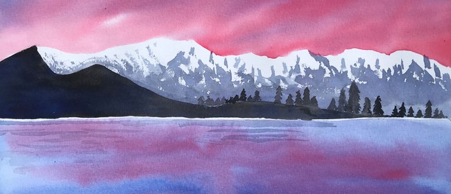 Watercolour and Wine Afternoon - The Remarkables