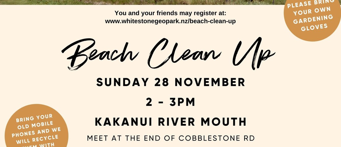 Beach Clean Up at Kakanui River Mouth