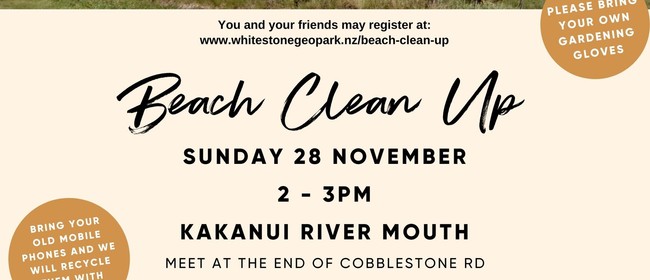 Beach Clean Up at Kakanui River Mouth