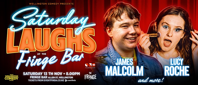 Saturday Laughs at Fringe Bar, with James Malcolm
